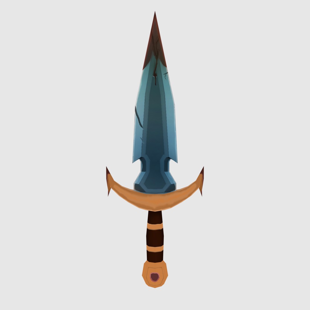 Handpainted Dagger preview image 1